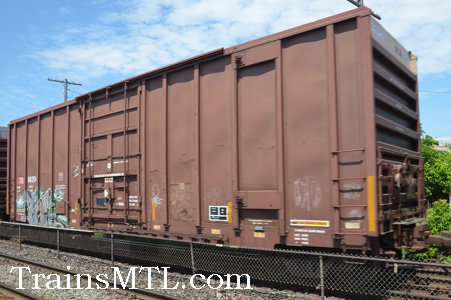 Car/wagon TR86204 left side / coté gauche
